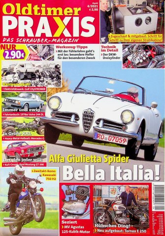 Deckblatt Oldtimer Praxis (04/2021)